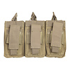 Ncstar, Triple AR/Pistol Mag Pouch - Tan
