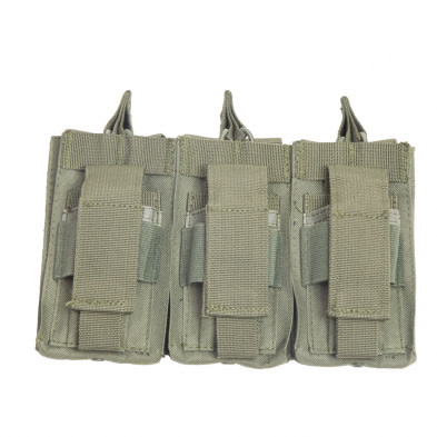 Ncstar, Triple AR/Pistol Mag Pouch - Green