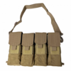 Ncstar, AR15 Magazine Carrier, Holds (8) 30RD Magazines, Tan