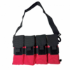 Ncstar, AR15 Magazine Carrier, Holds (8) 30RD Magazines, Red