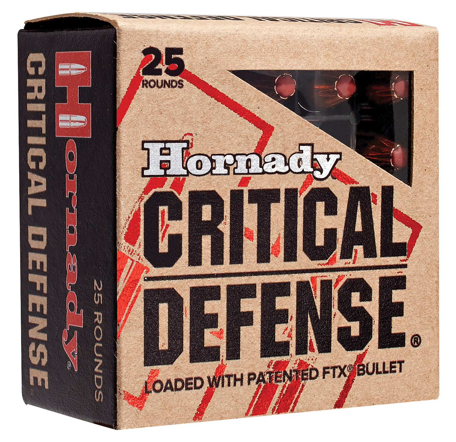 Hornady Critical Defense Lite 9mm 100gr 25rd Box
