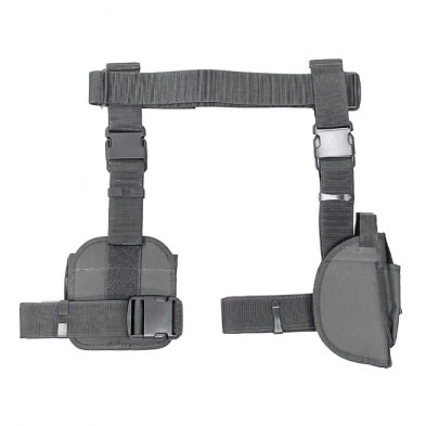 Vism, Drop Leg Holster & Mag Pouch X4 - Urban Gray