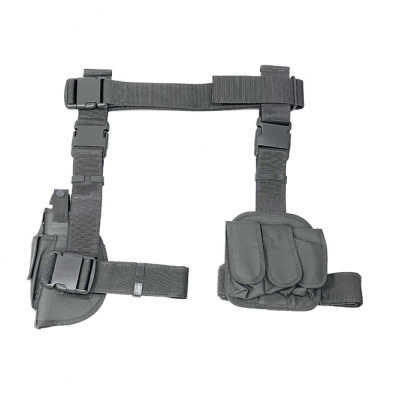 Vism, Drop Leg Holster & Mag Pouch X4 - Urban Gray