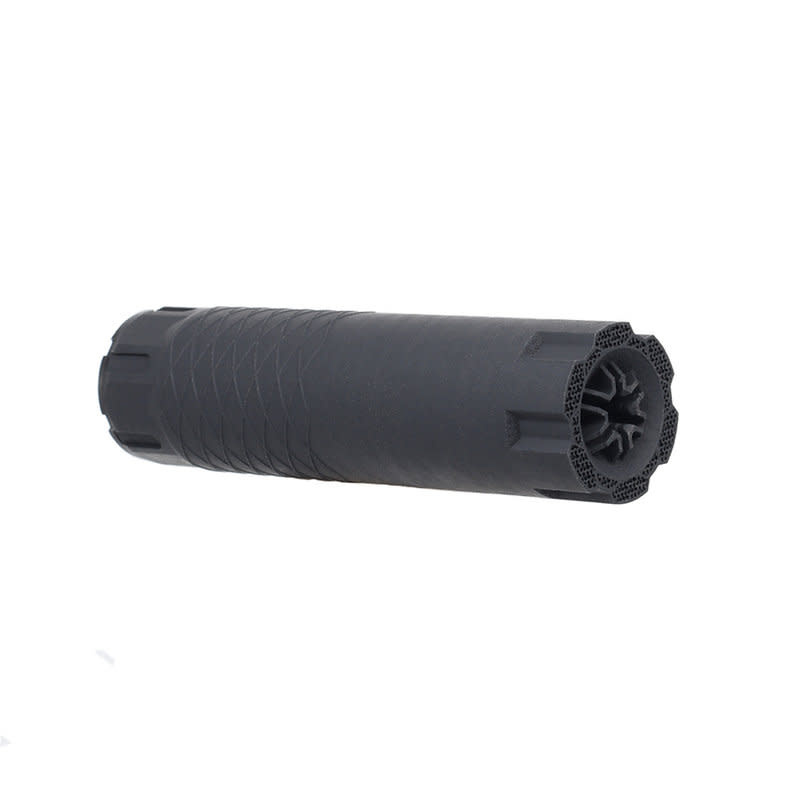 Wolfpack Armory Romulus 556 TI 6.0" 3D Printed Inconel Suppressor Black