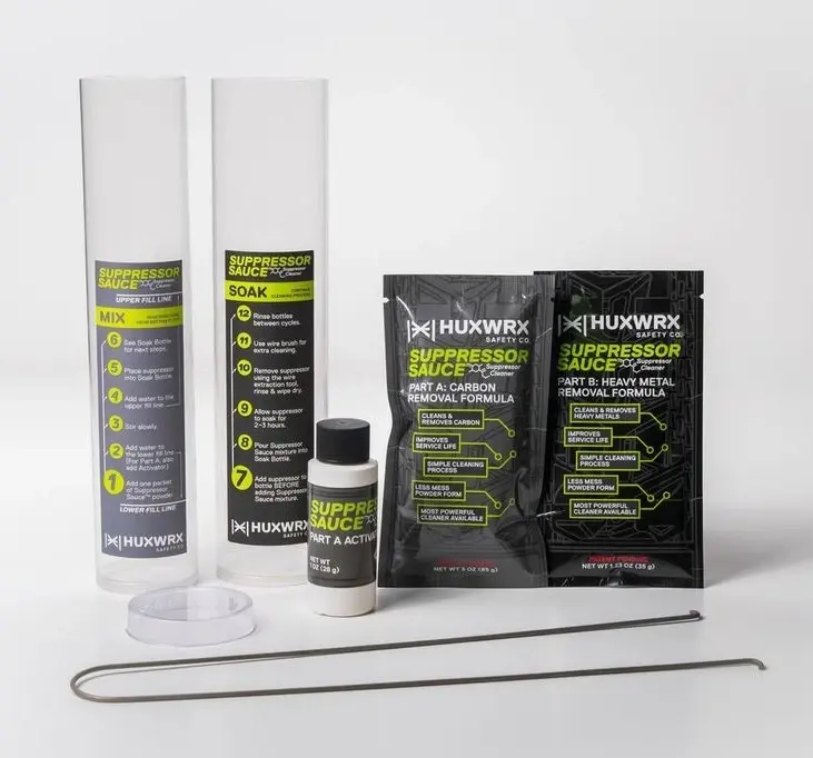 HuxWrx Suppressor Sauce Cleaning Kit