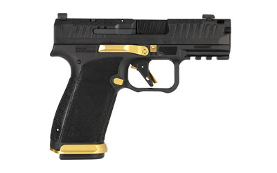 Canik, METE MC9 Prime GOA, 9mm, 3.64", BLK/GLD, (2) 17RD, Pistol