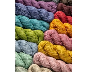 Aegean-Colored DK Weight Cashmere Yarn by June Cashmere