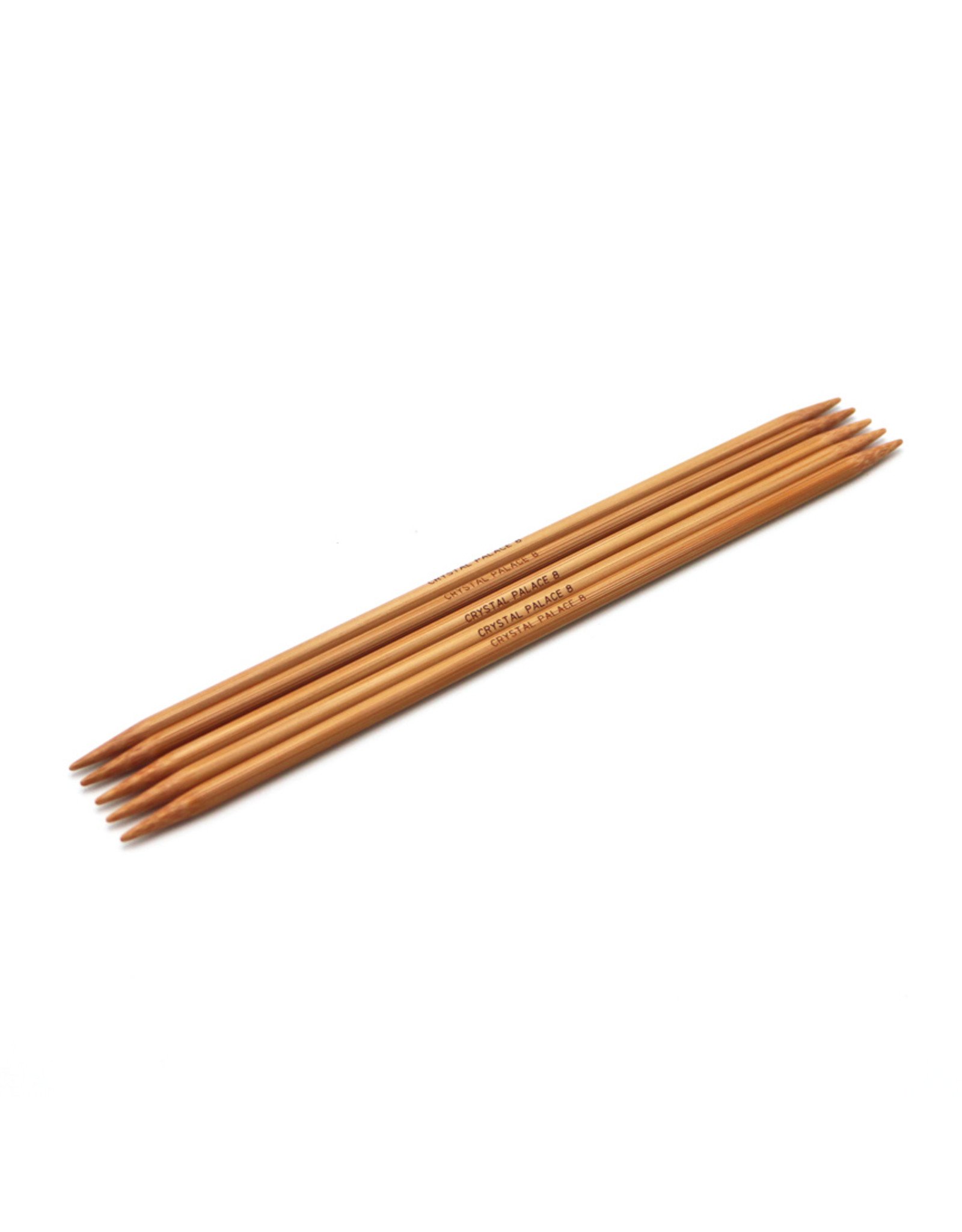 8 Double-point Bamboo Knitting Needles, Size 5