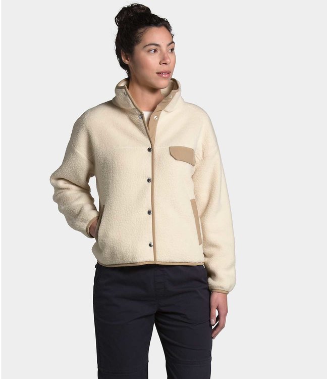 north face button up jacket