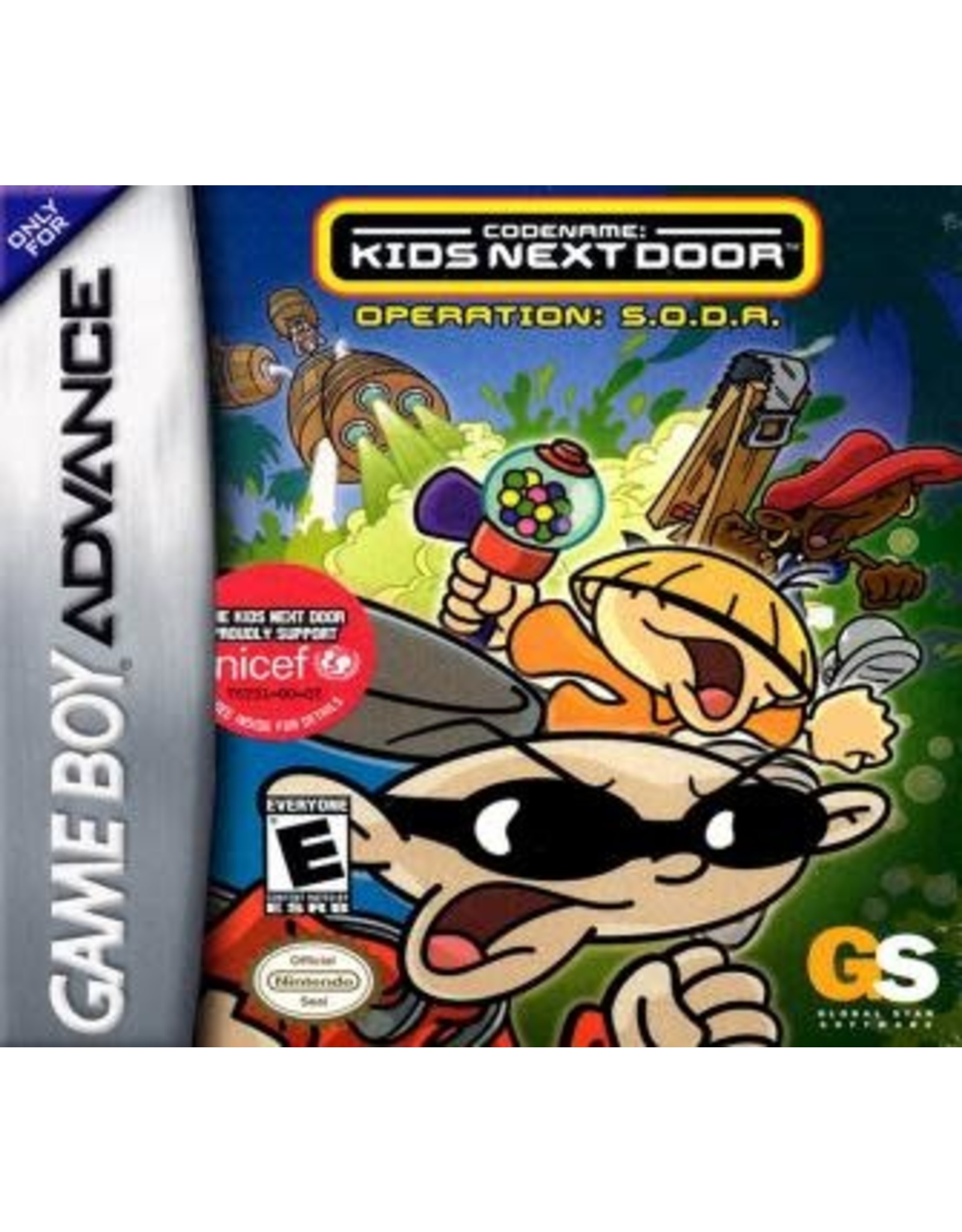 Game Boy Advance Codename Kids Next Door Operation SODA (Used, Cart Only)