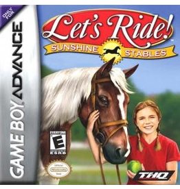 Game Boy Advance Let's Ride Sunshine Stables (Cart Only)