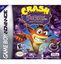 Game Boy Advance Crash Bandicoot Purple (Cart Only)