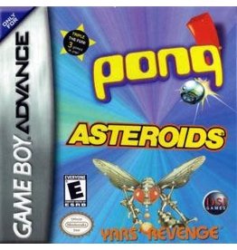 Game Boy Advance Pong / Asteroids / Yar's Revenge (Cart Only)