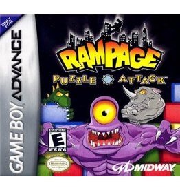 Game Boy Advance Rampage Puzzle Attack (Cart Only)