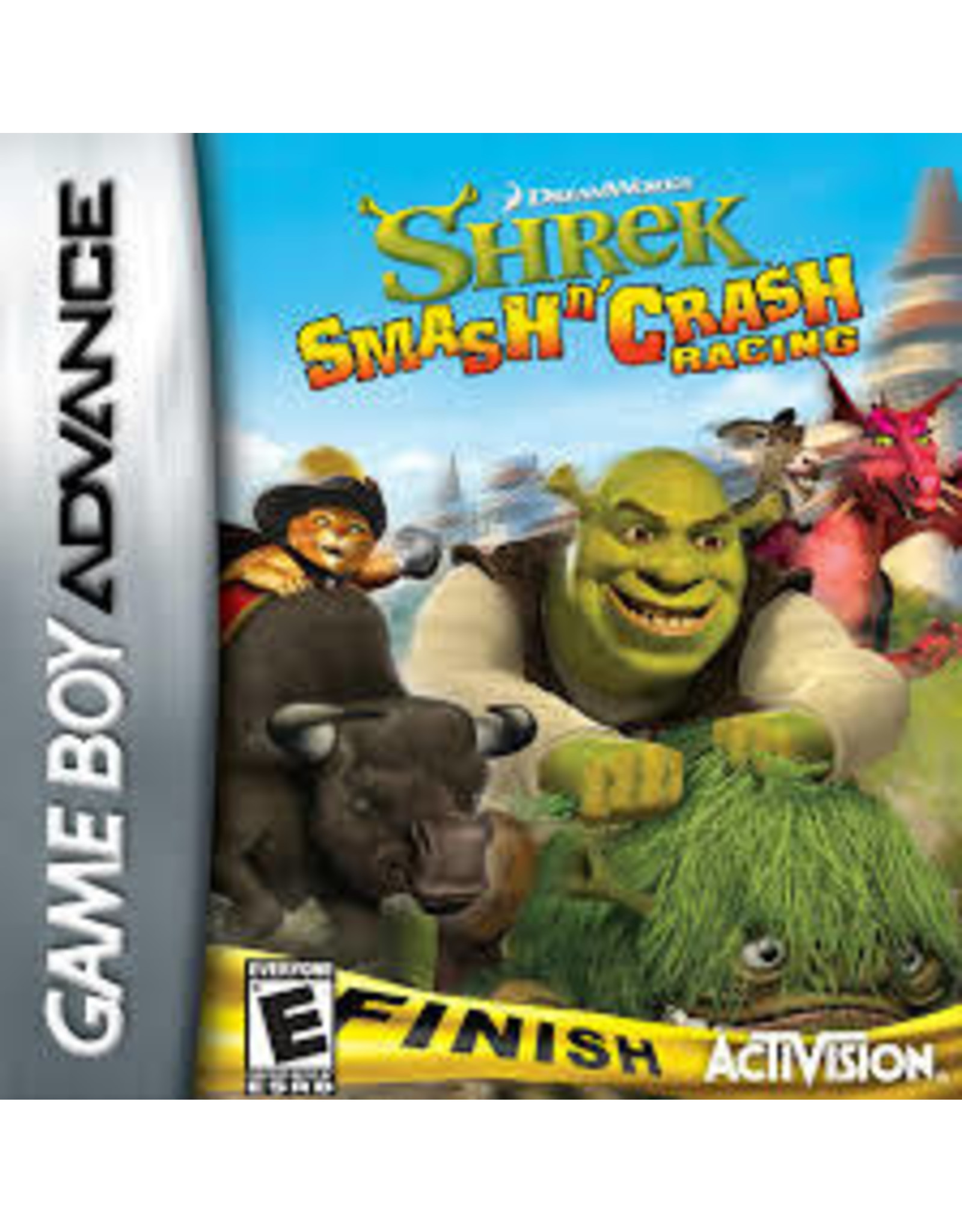 Game Boy Advance Shrek Smash and Crash Racing (Cart Only)