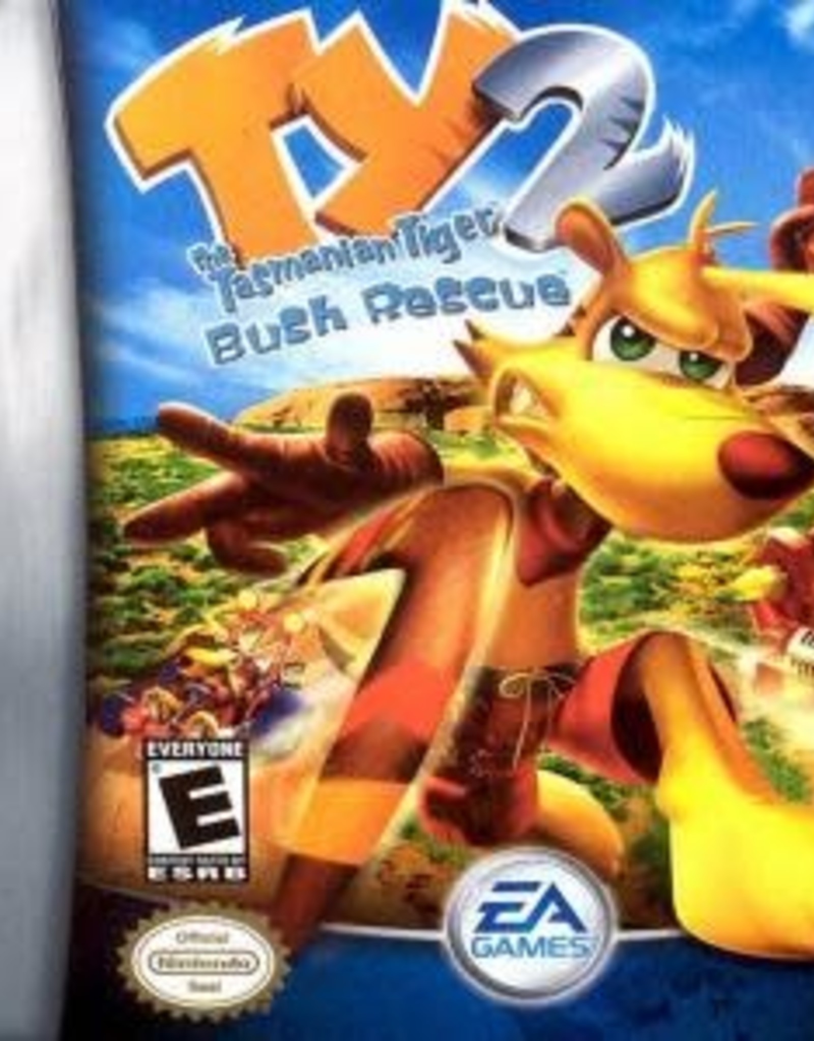 Gameboy Advance Ty The Tasmanian Tiger 2 Bush Rescue Cart Only Video Game Trader