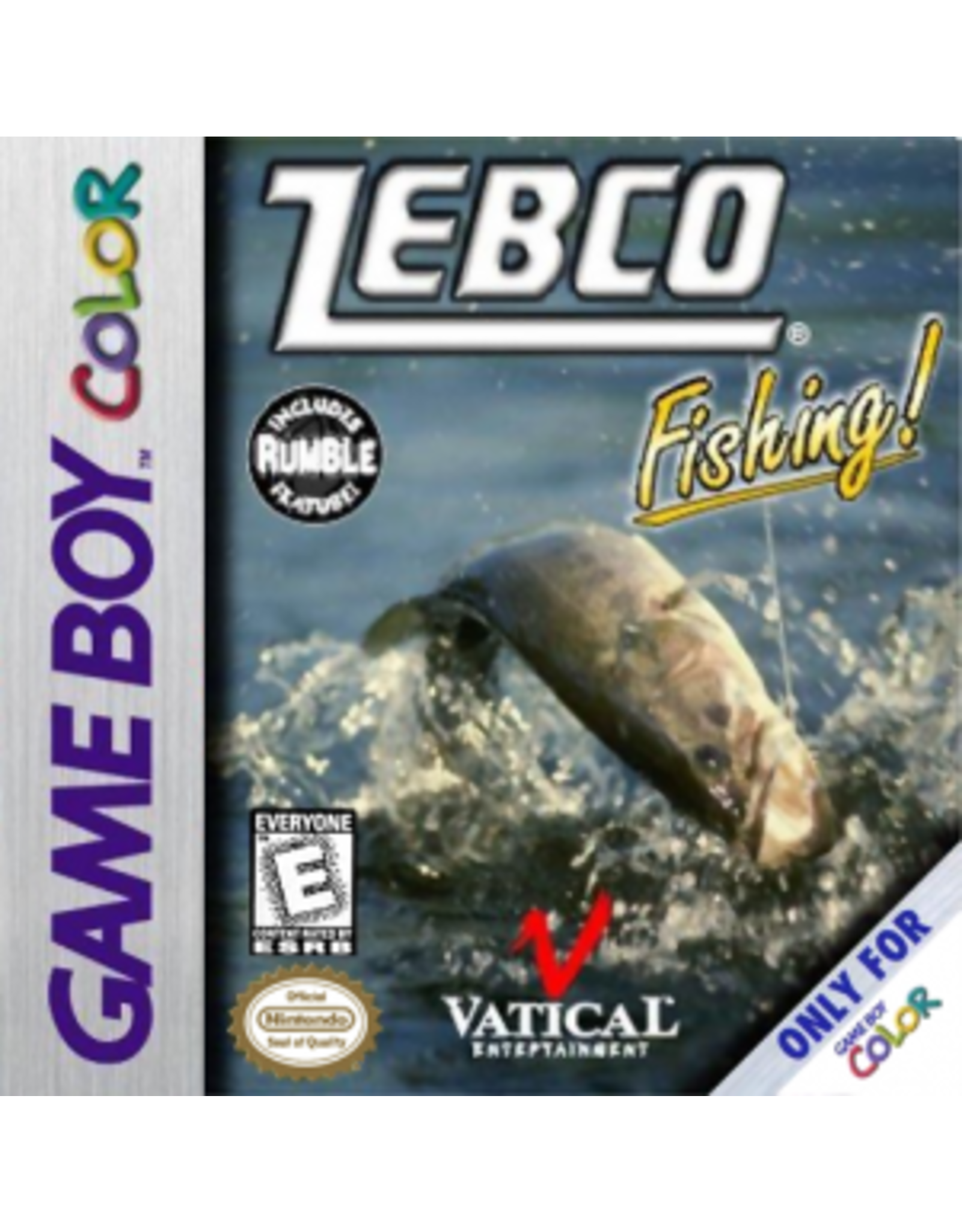 Game Boy Color Zebco Fishing (Cart Only) - Video Game Trader