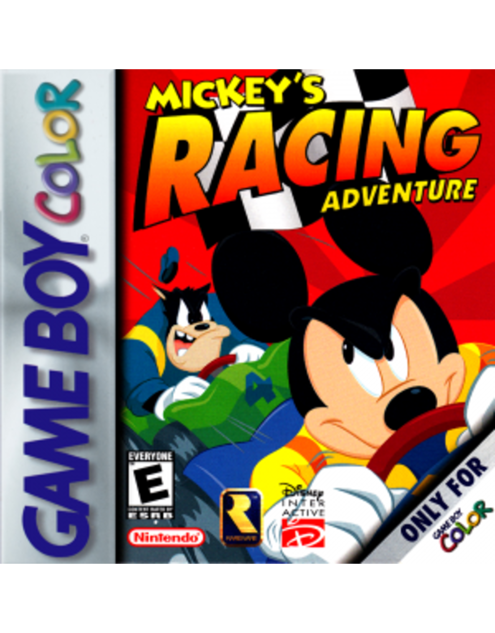 Game Boy Color Mickey's Racing Adventure (Cart Only)