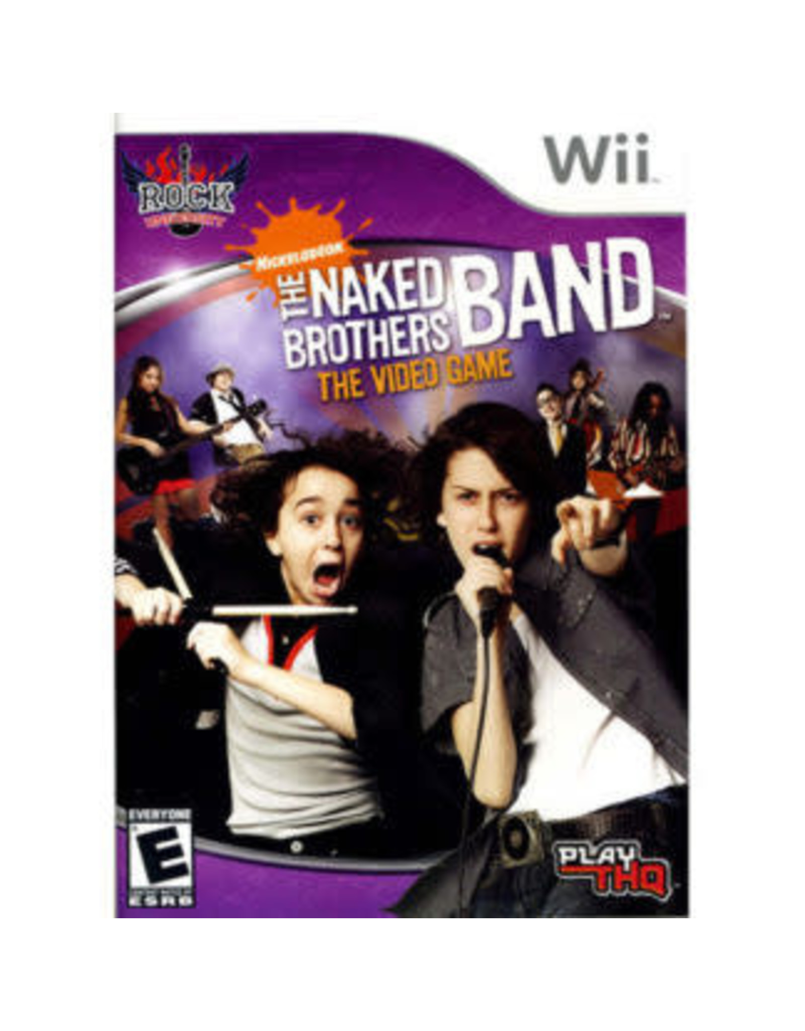 Wii Rock University Presents The Naked Brothers Band