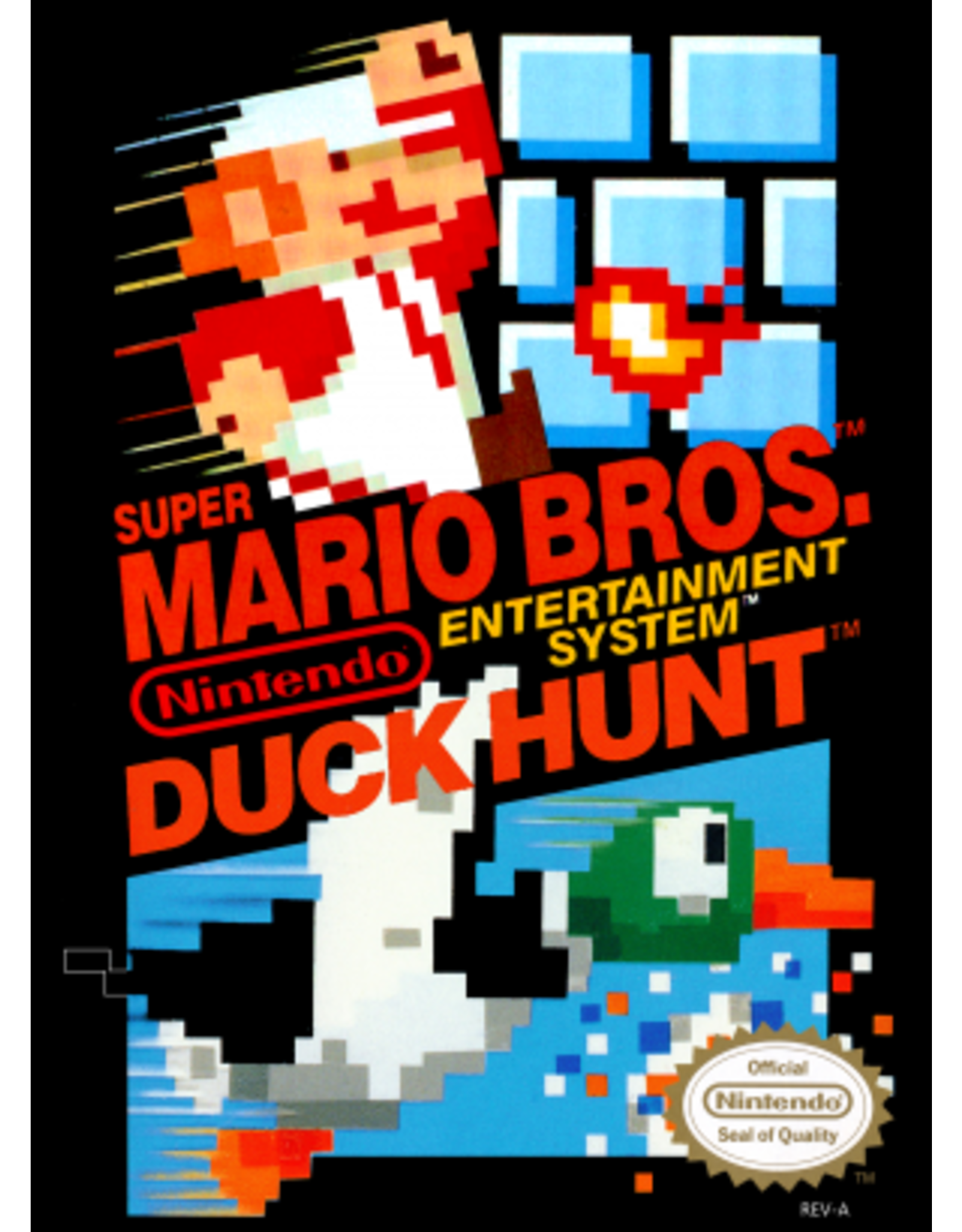 duck hunt and super mario bros
