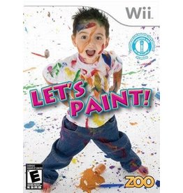 Wii Let's Paint (CIB)