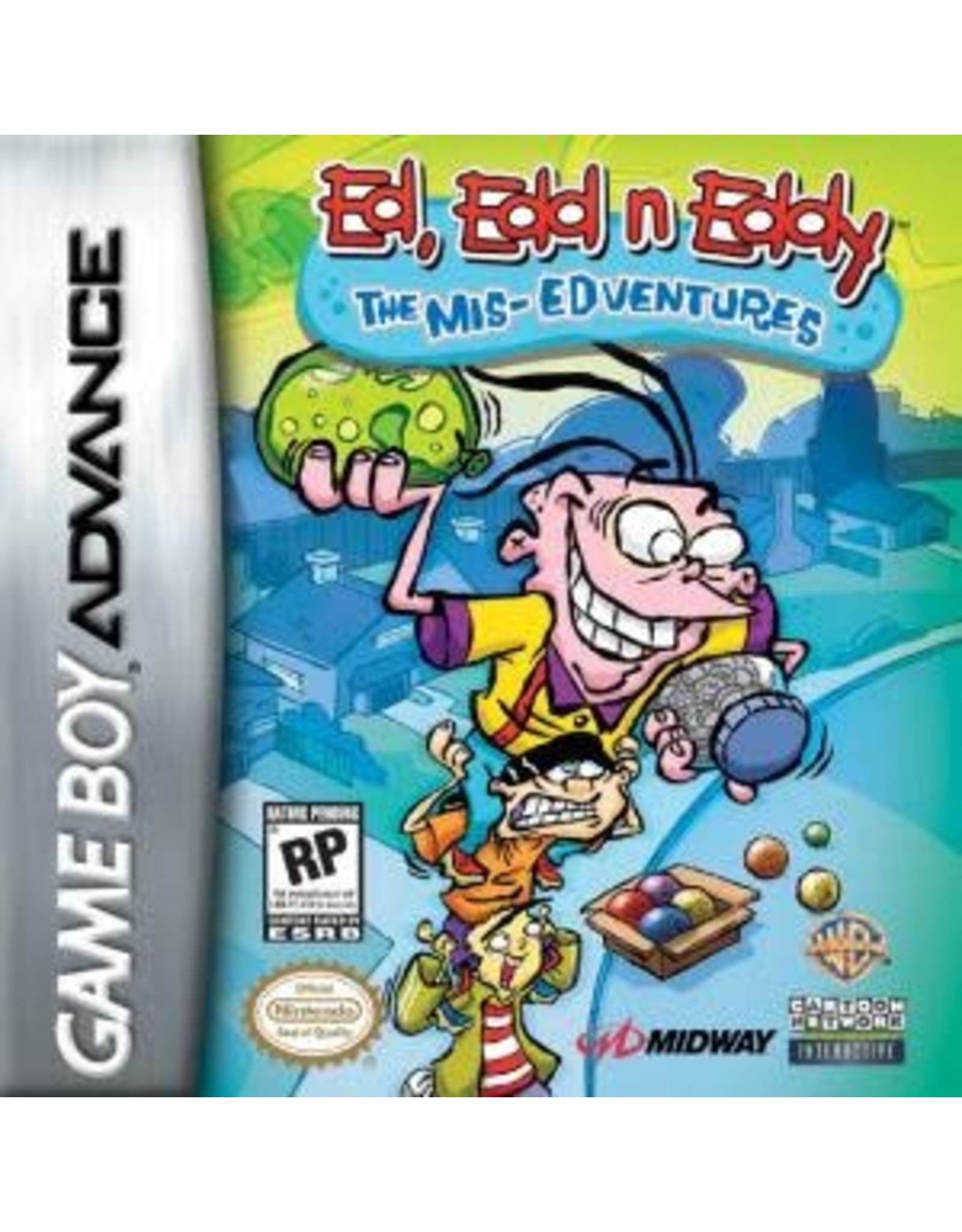 Game Boy Advance Ed Edd N Eddy Mis-Edventures (Cart Only)