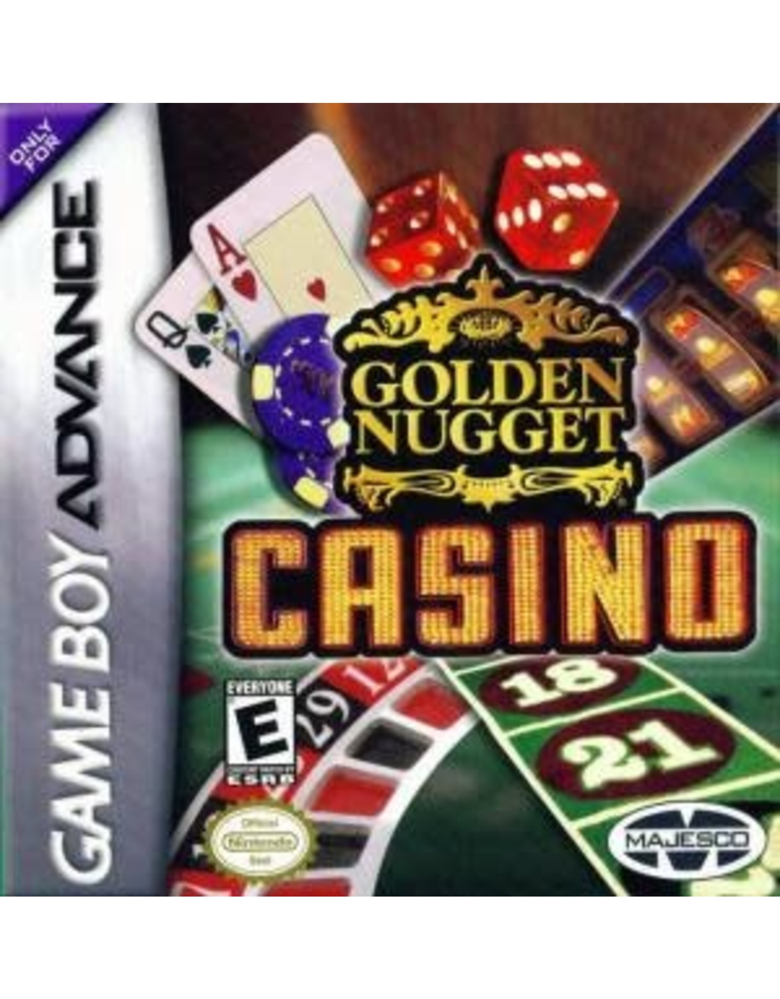 Game Boy Advance Golden Nugget Casino (Cart Only)