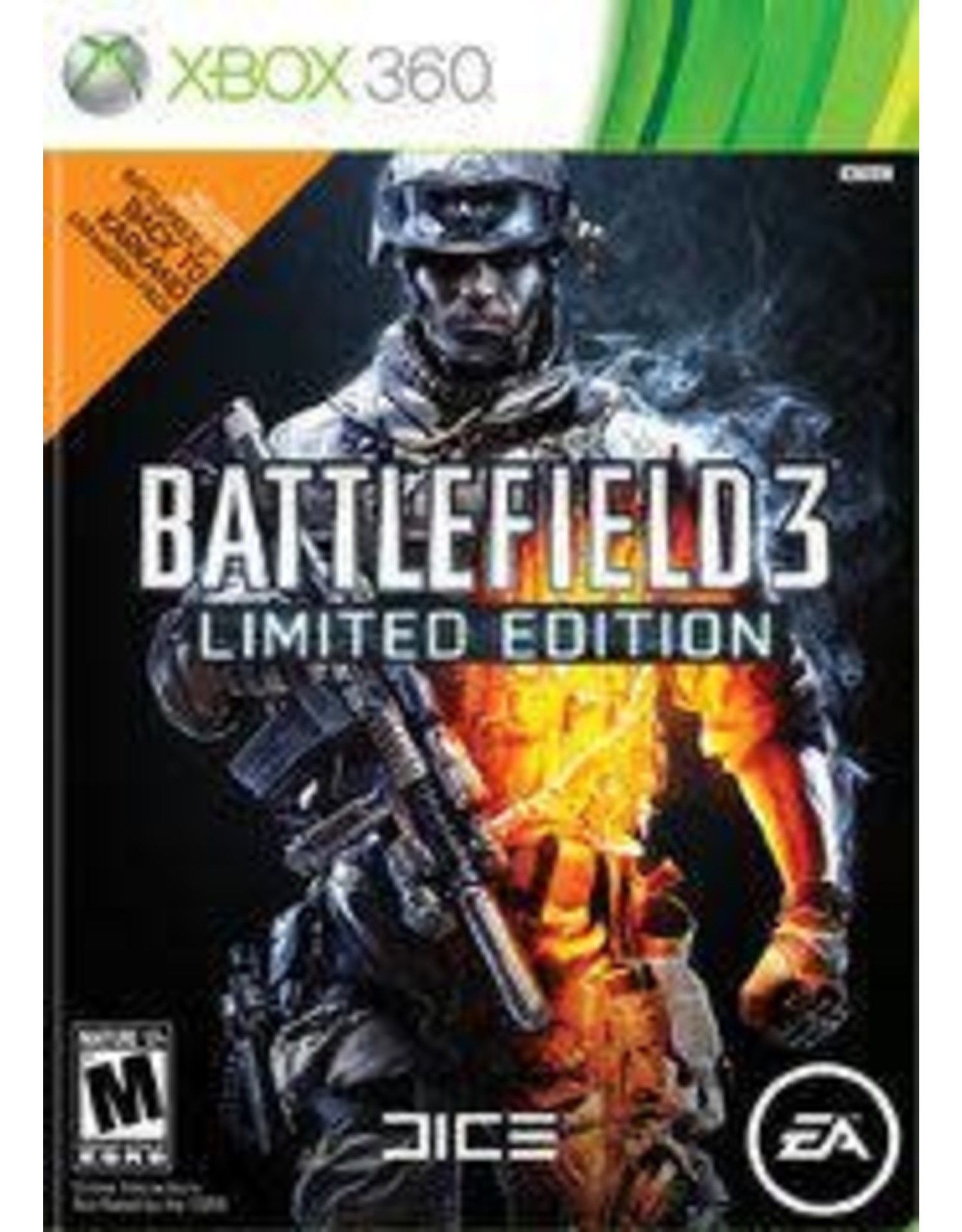 Xbox 360 Battlefield 3 Limited Edition - No DLC (Used)