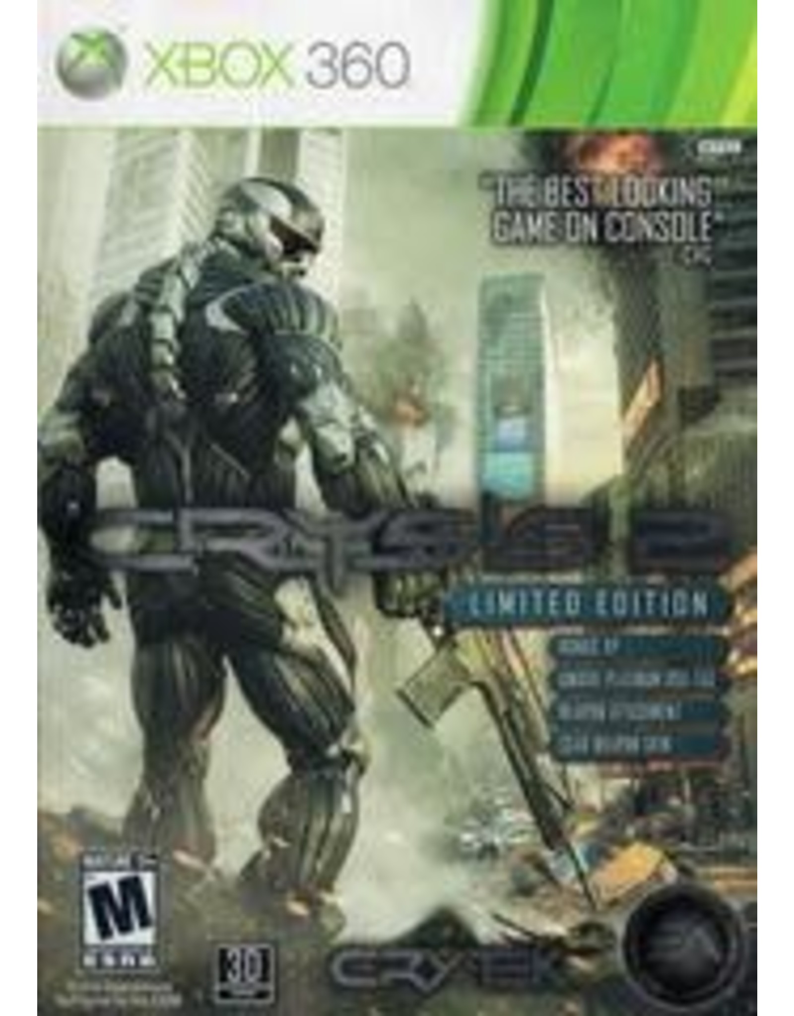 Xbox 360 Crysis 2: Limited Edition - No DLC (Used)