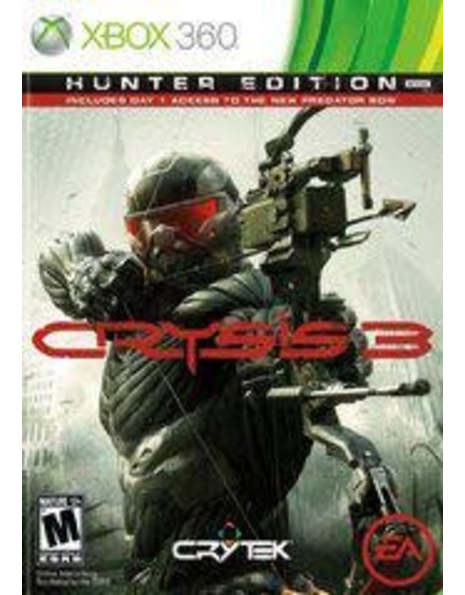 Xbox 360 Crysis 3 Hunter Edition (CiB, No DLC)