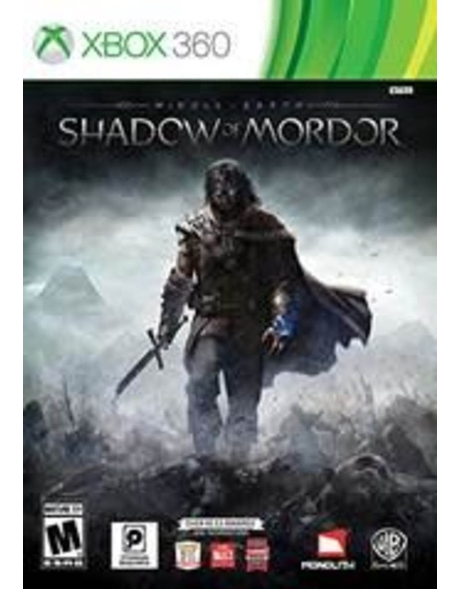 Xbox 360 Middle Earth: Shadow of Mordor (Used)