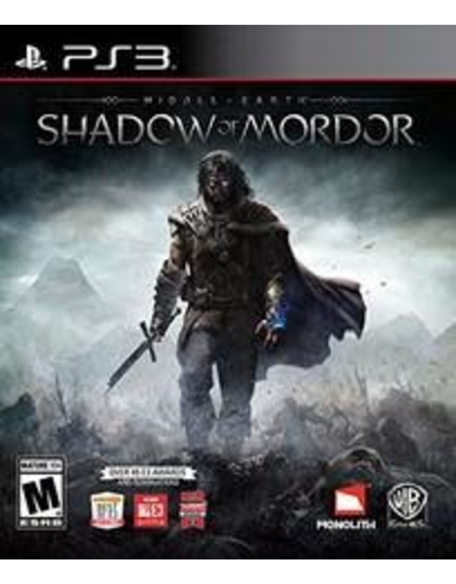 Playstation 3 Middle Earth: Shadow of Mordor (Used)