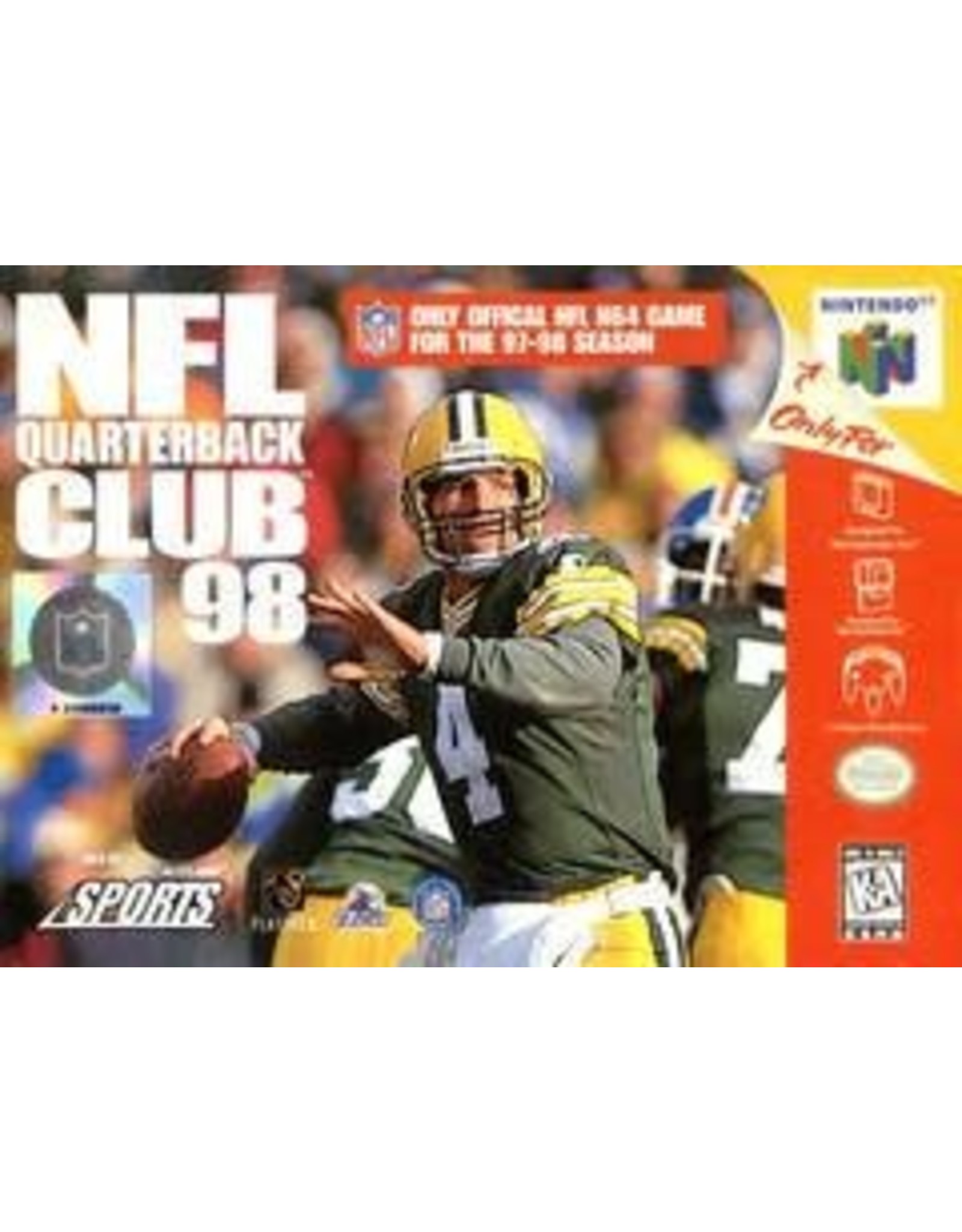 Nintendo 64 NFL Quarterback Club 98 (Used, Cart Only)
