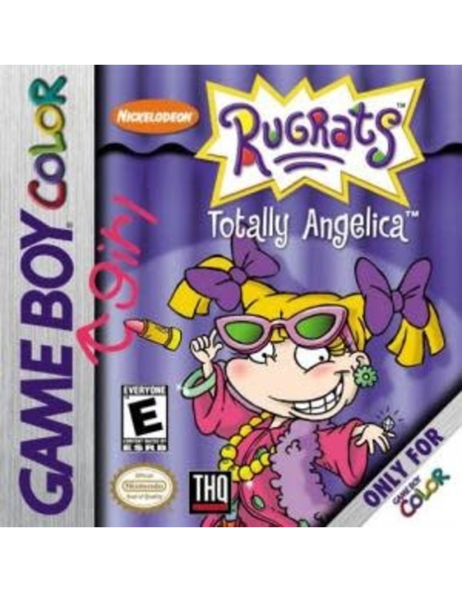 Game Boy Color Rugrats Totally Angelica (Cart Only)