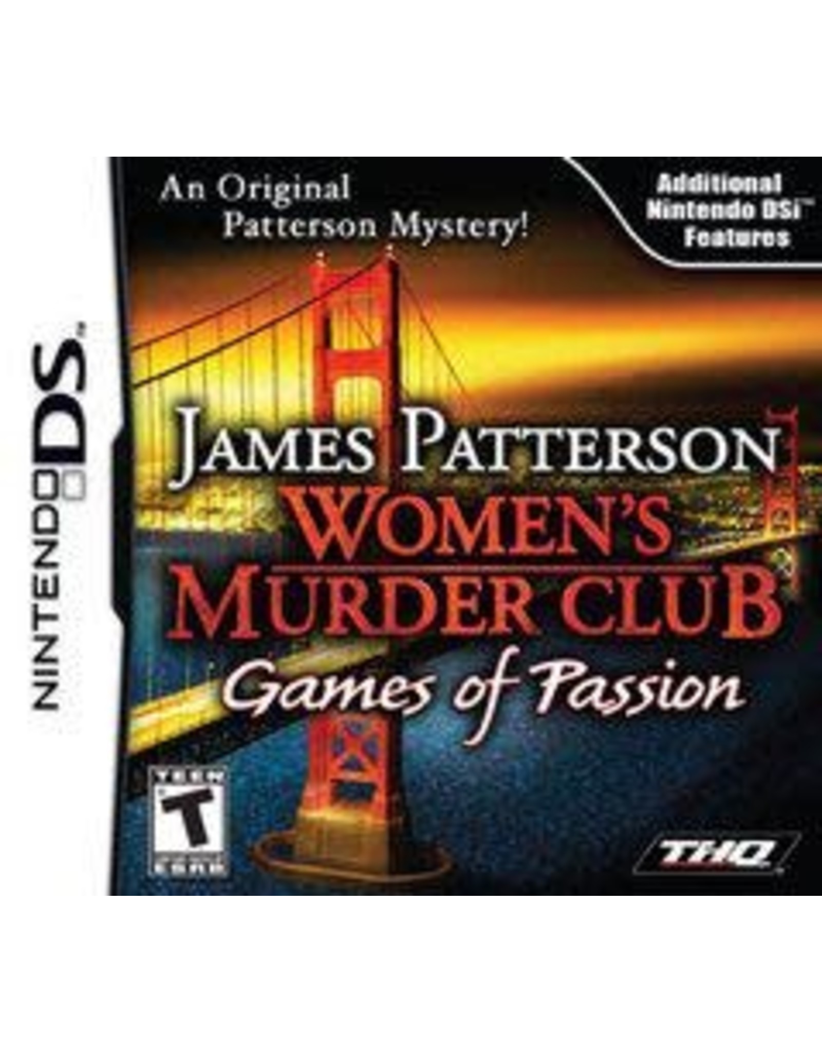 Nintendo DS James Patterson's Women's Murder Club: Games of Passion (CiB)