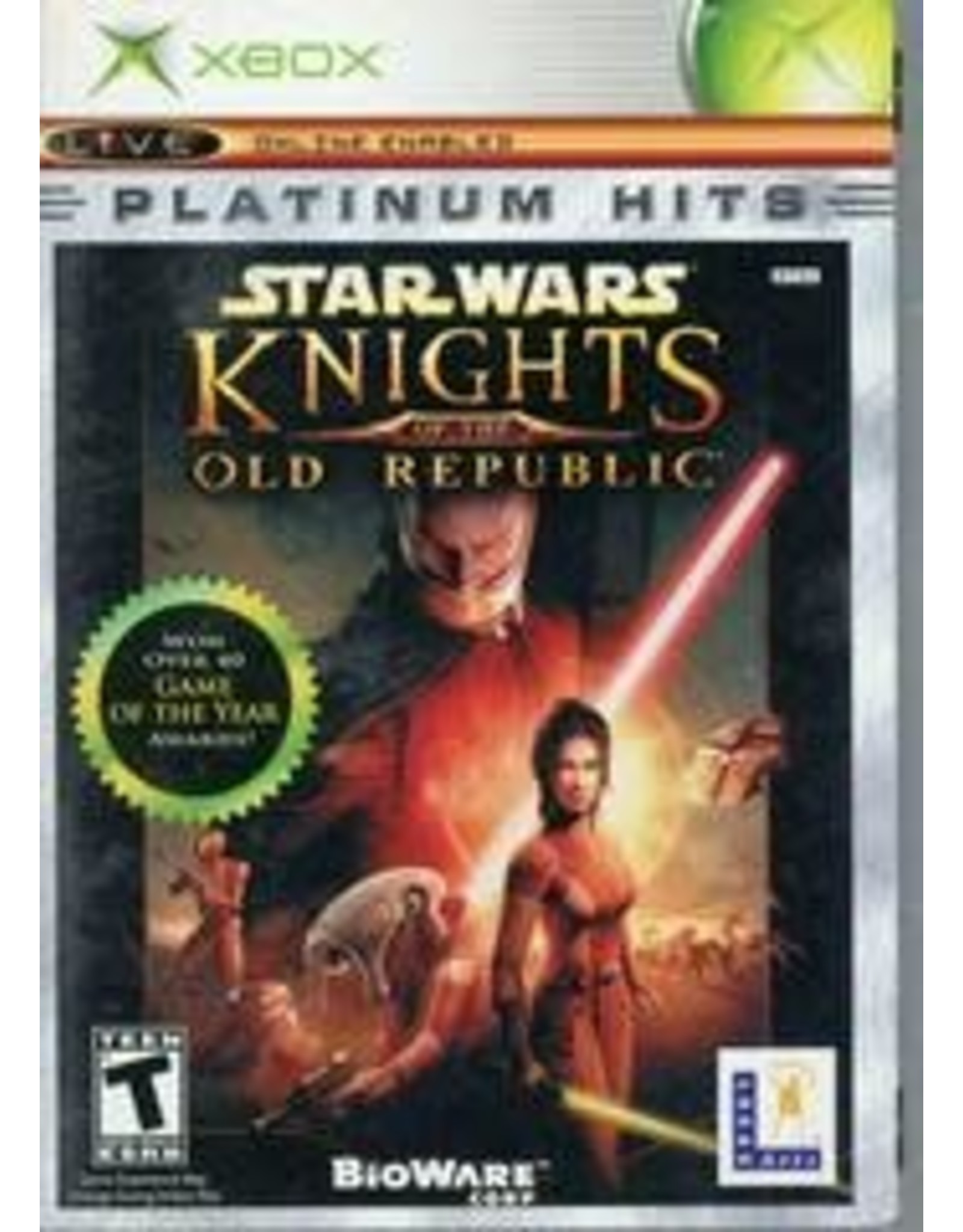 Xbox Star Wars Knights of the Old Republic (Platinum Hits, CiB)