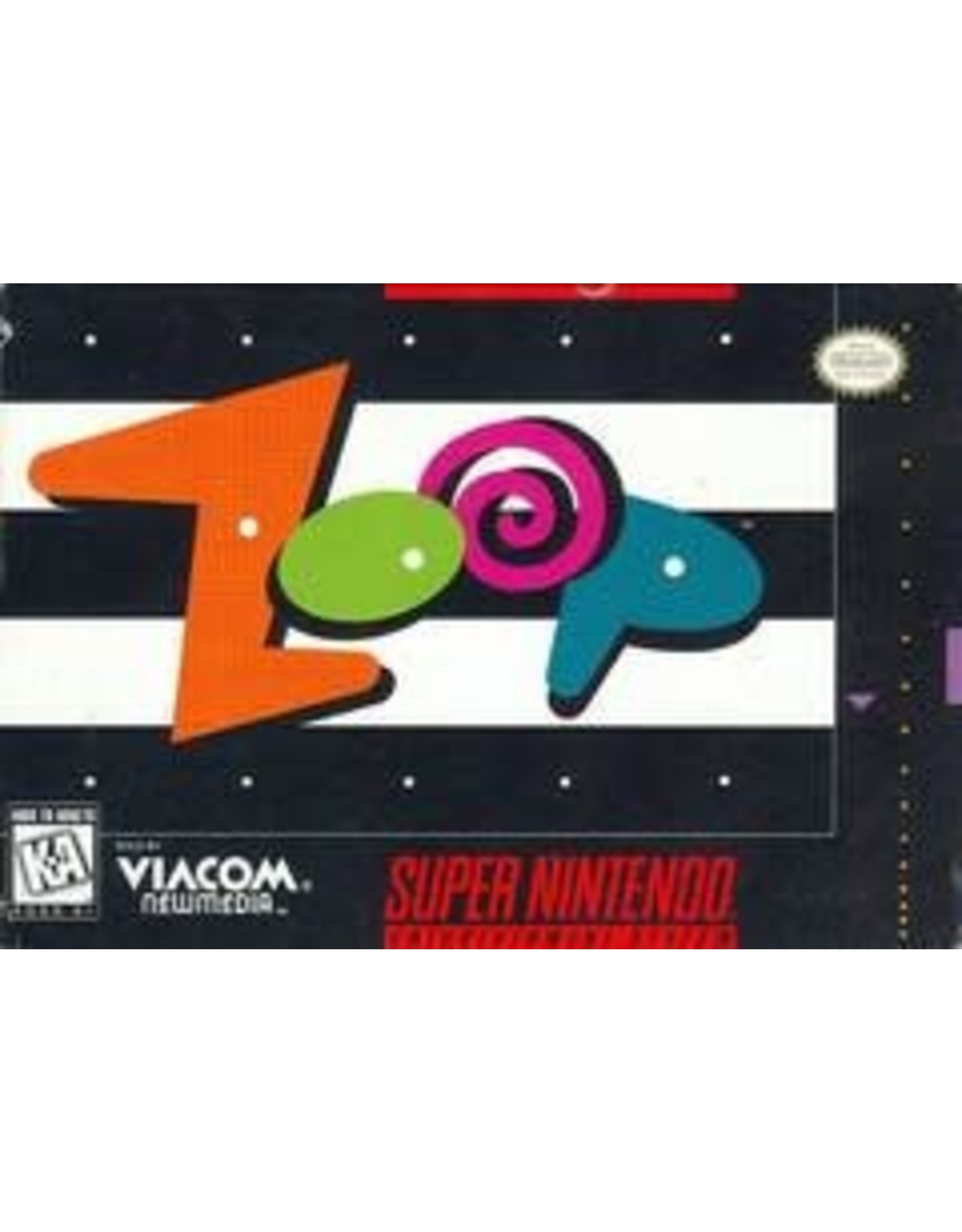 Super Nintendo Zoop (Cart Only)