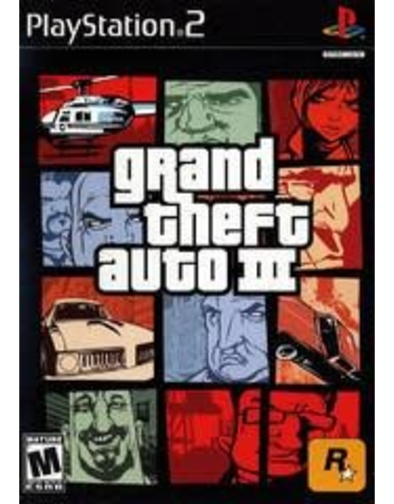 Playstation 2 Grand Theft Auto III (CiB)