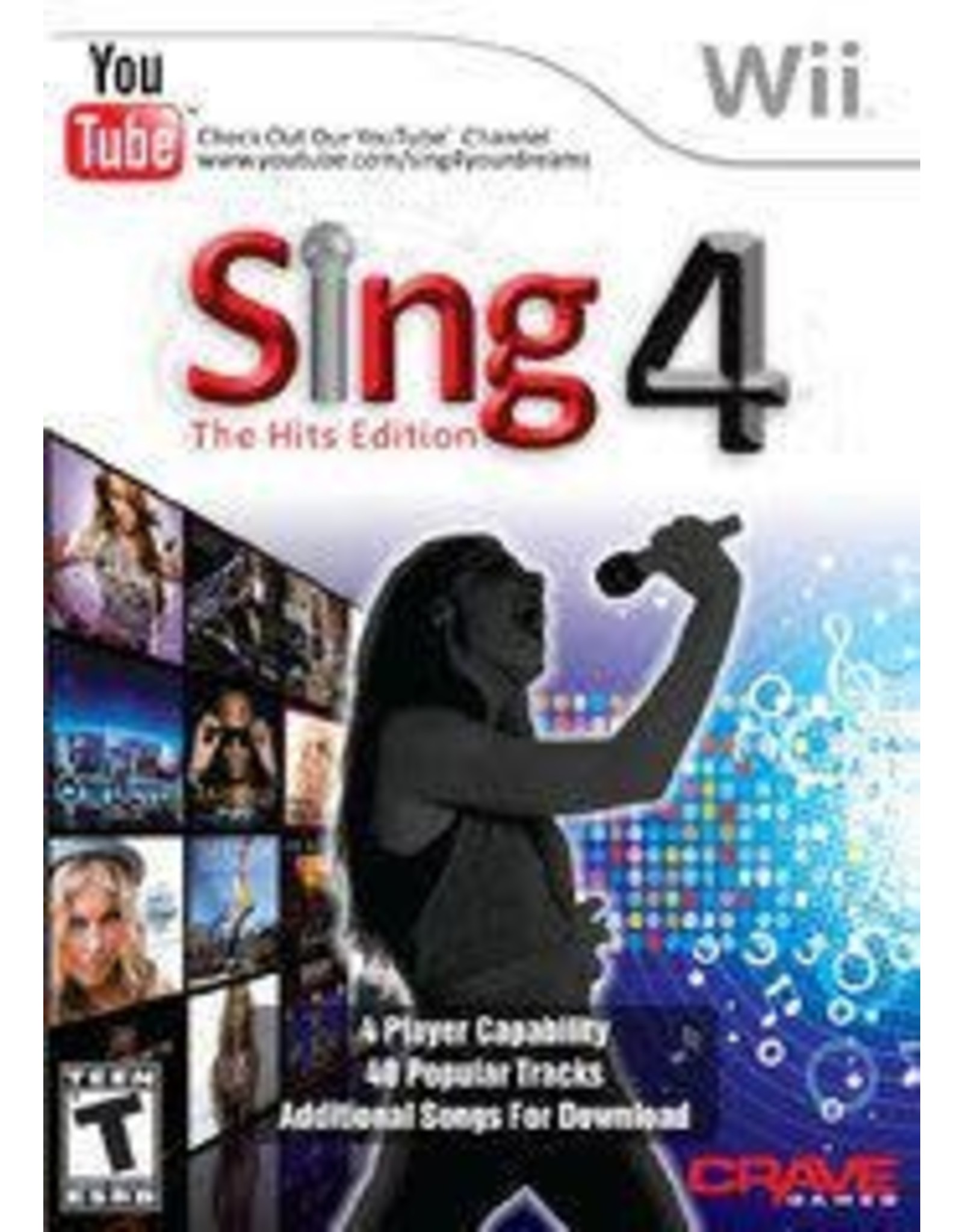 Wii Sing4: The Hits Edition (Game Only)