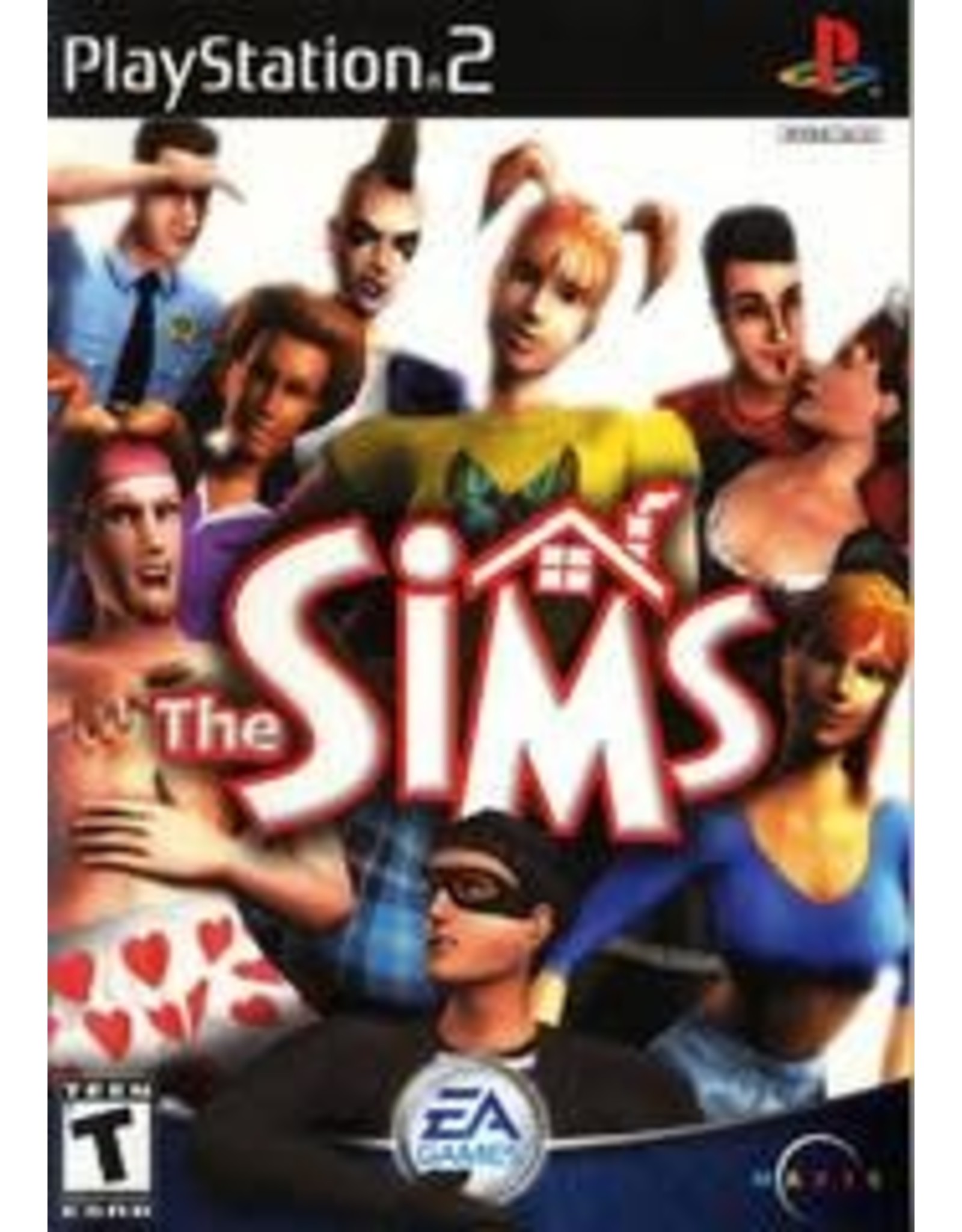 Playstation 2 Sims, The (Used)