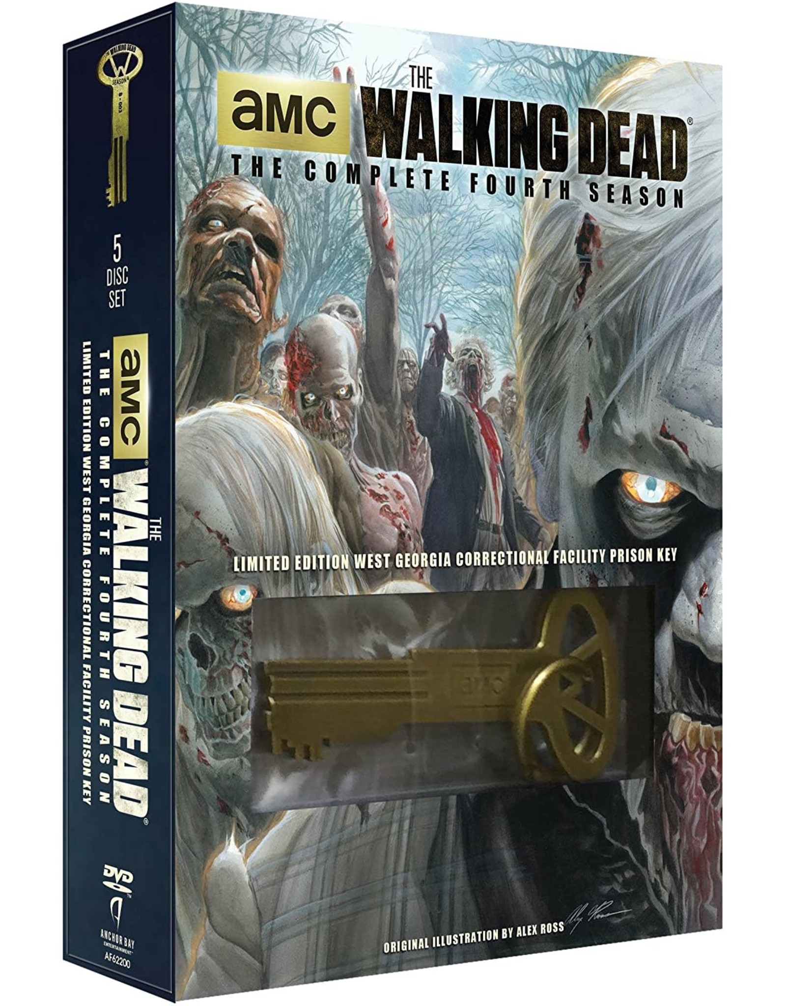 Horror Walking Dead, The Complete Fourth Season Limited Prison Key Edition (USED)