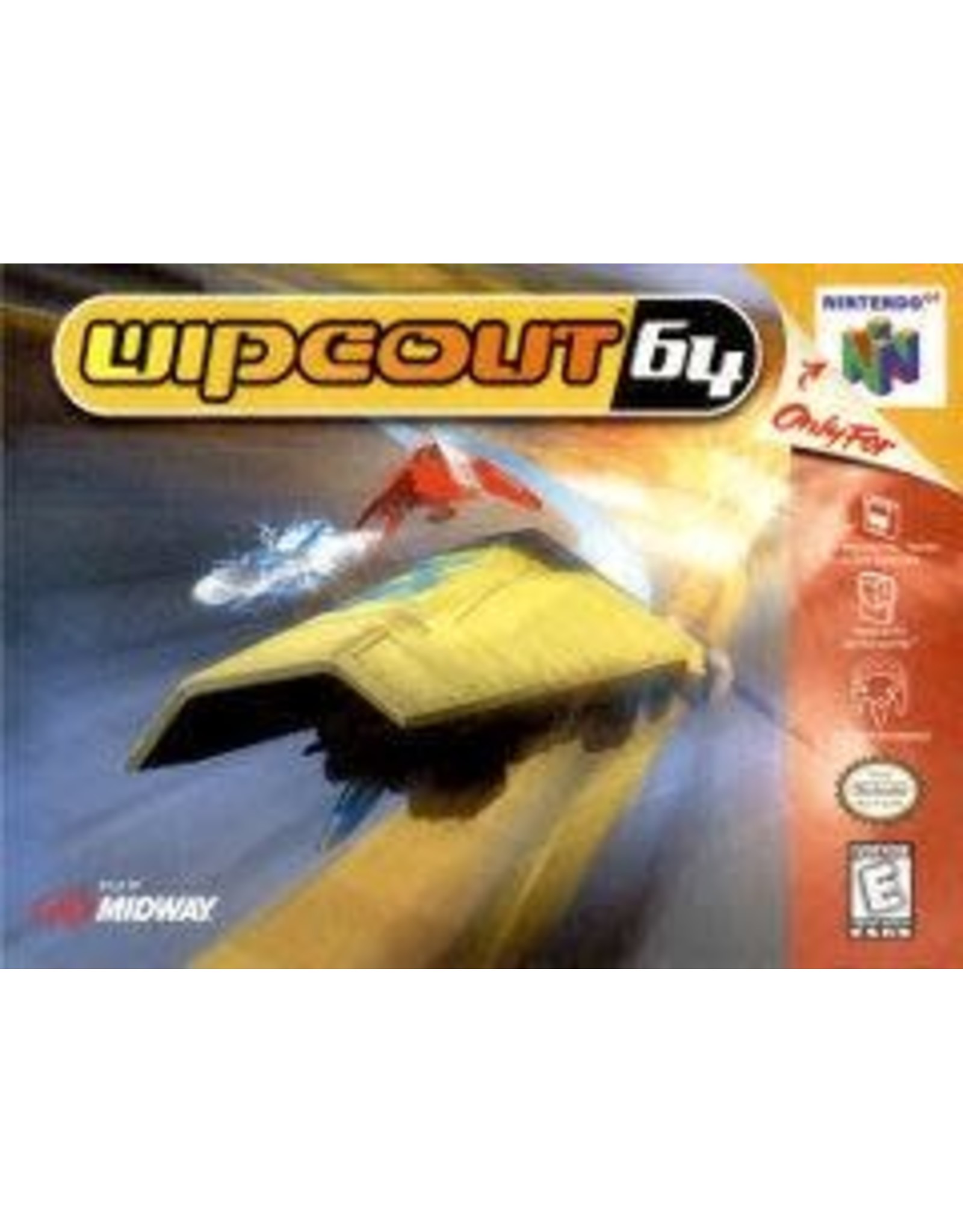 Nintendo 64 Wipeout 64 (Cart Only, Damaged Label)