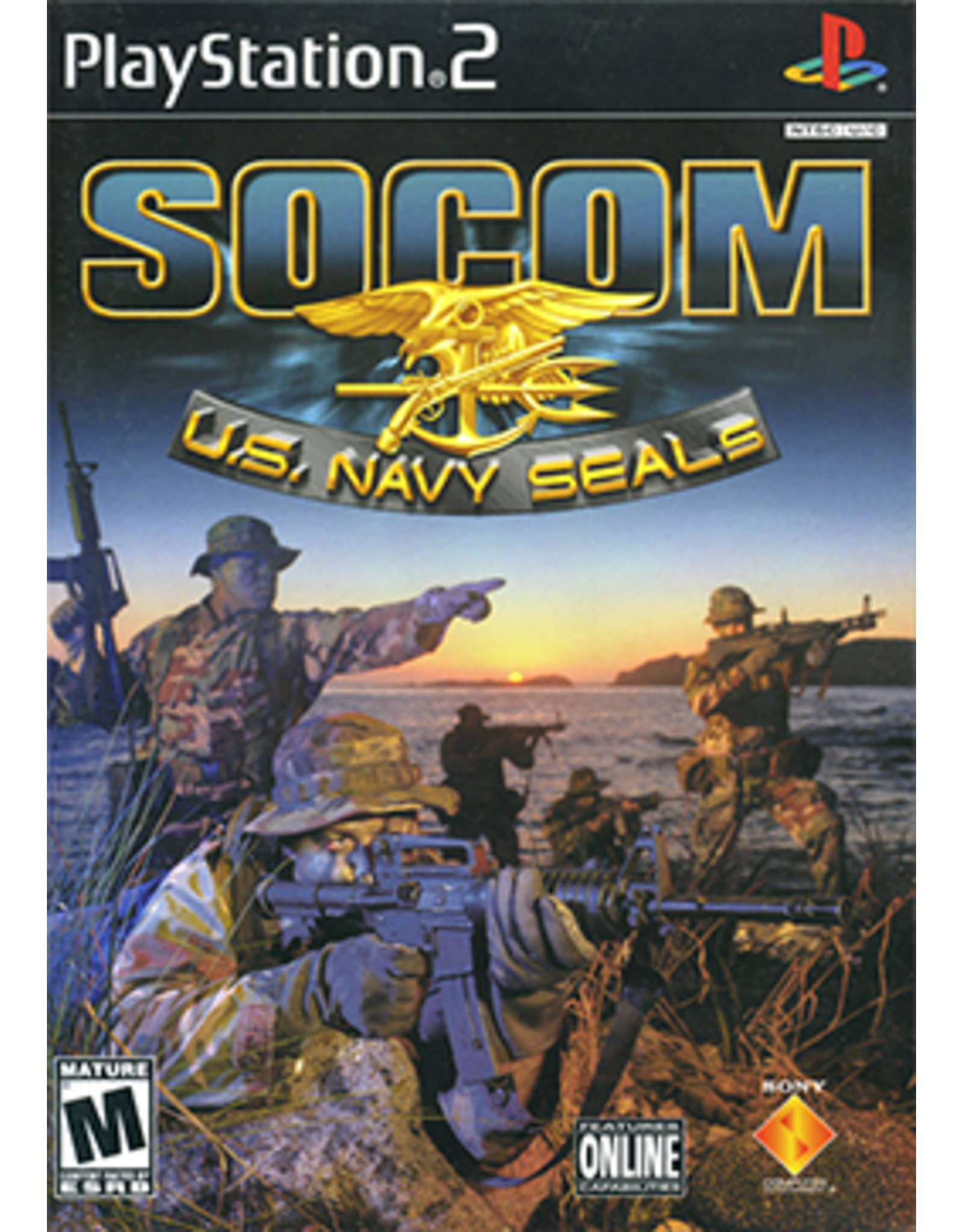 Playstation 2 Socom Us Navy Seals Cib Video Game Trader
