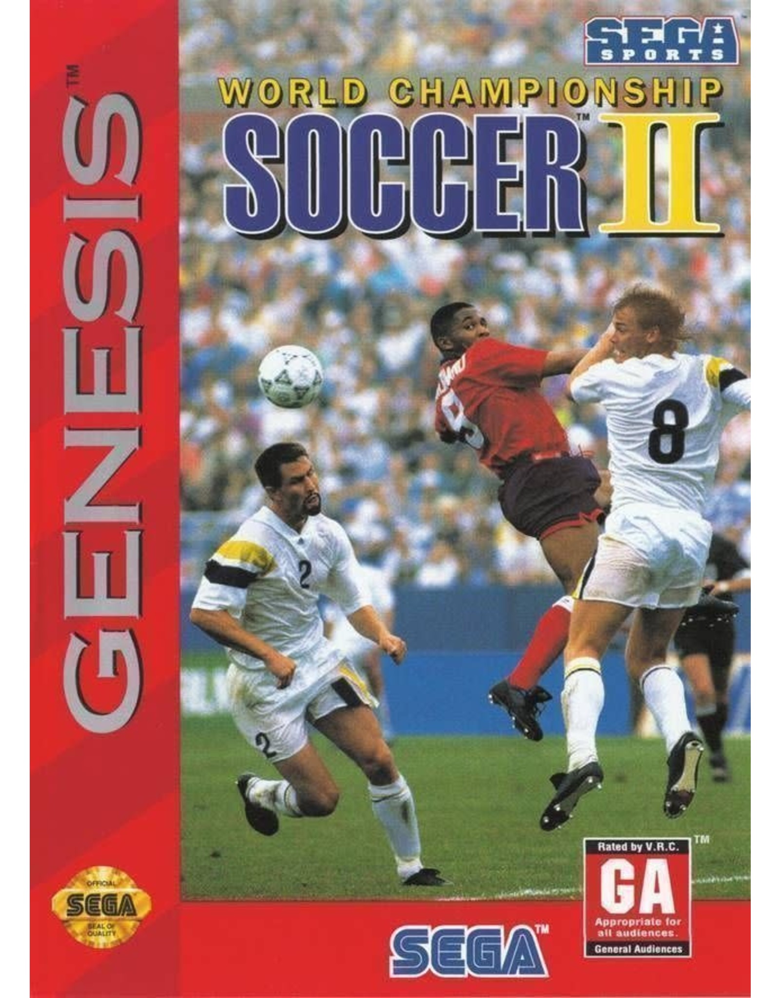 Sega Genesis World Championship Soccer II (Cart Only)