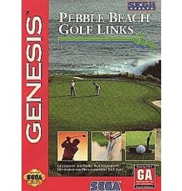 Sega Genesis Pebble Beach Golf Links (Cart Only)