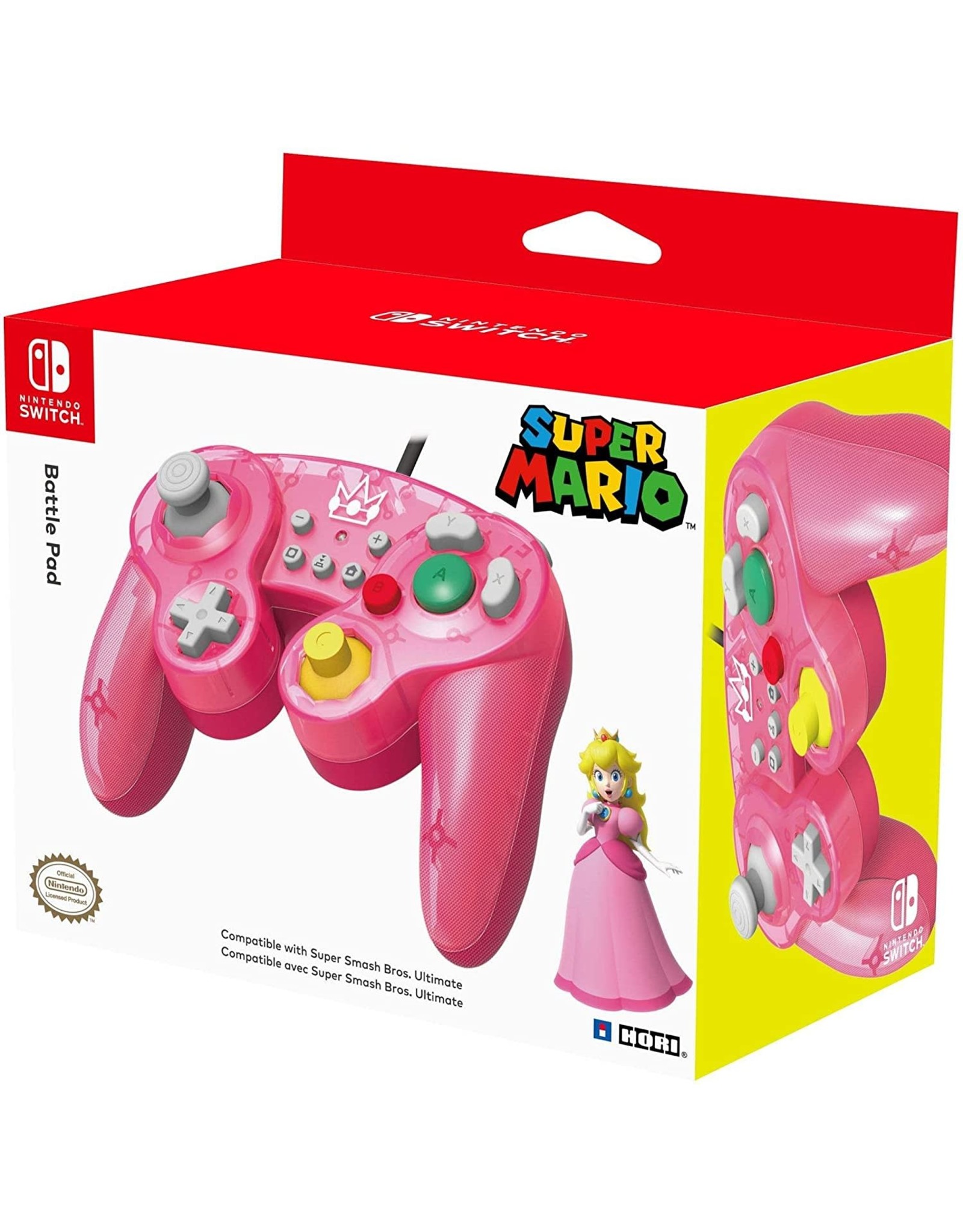 Wii U Princess Peach Wii U Battle Pad Hori Video Game Trader