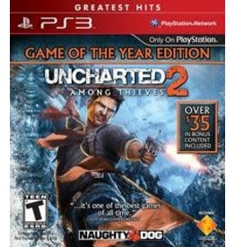 Playstation 3 Uncharted 2: Among Thieves Game of Year Edition - Greatest Hits (Used)