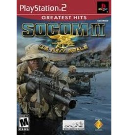 Playstation 2 SOCOM II US Navy Seals (Greatest Hits, CiB)