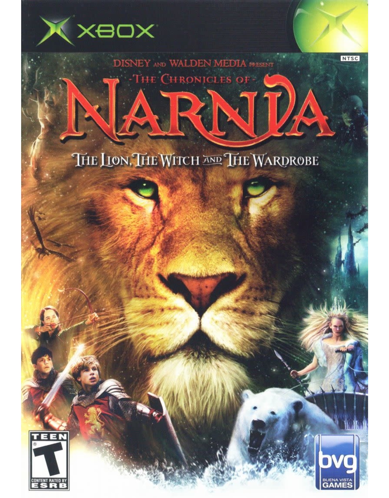 Xbox Chronicles of Narnia Lion Witch and the Wardrobe (CiB)
