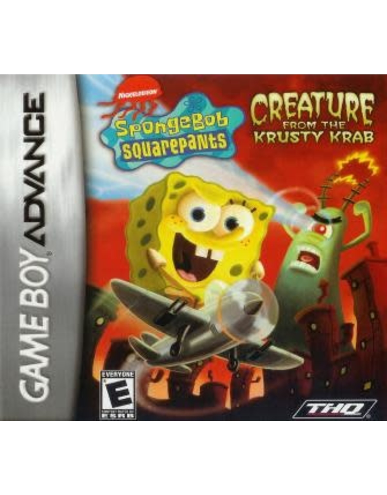 Game Boy Advance SpongeBob SquarePants Creature from Krusty Krab (Cart Only)